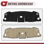 Dashboard Cover Mat for Honda VEZEL RV Series (2021–2024) Black Sun Protector