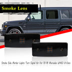 Set of 2 Amber LED Front Side Marker Lights for Benz G500 G550 G63 G65 AMG