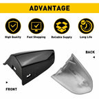 Front Left Door Handle Key Cap Cover Bezel Black for Ford Mustang (2015–2022)