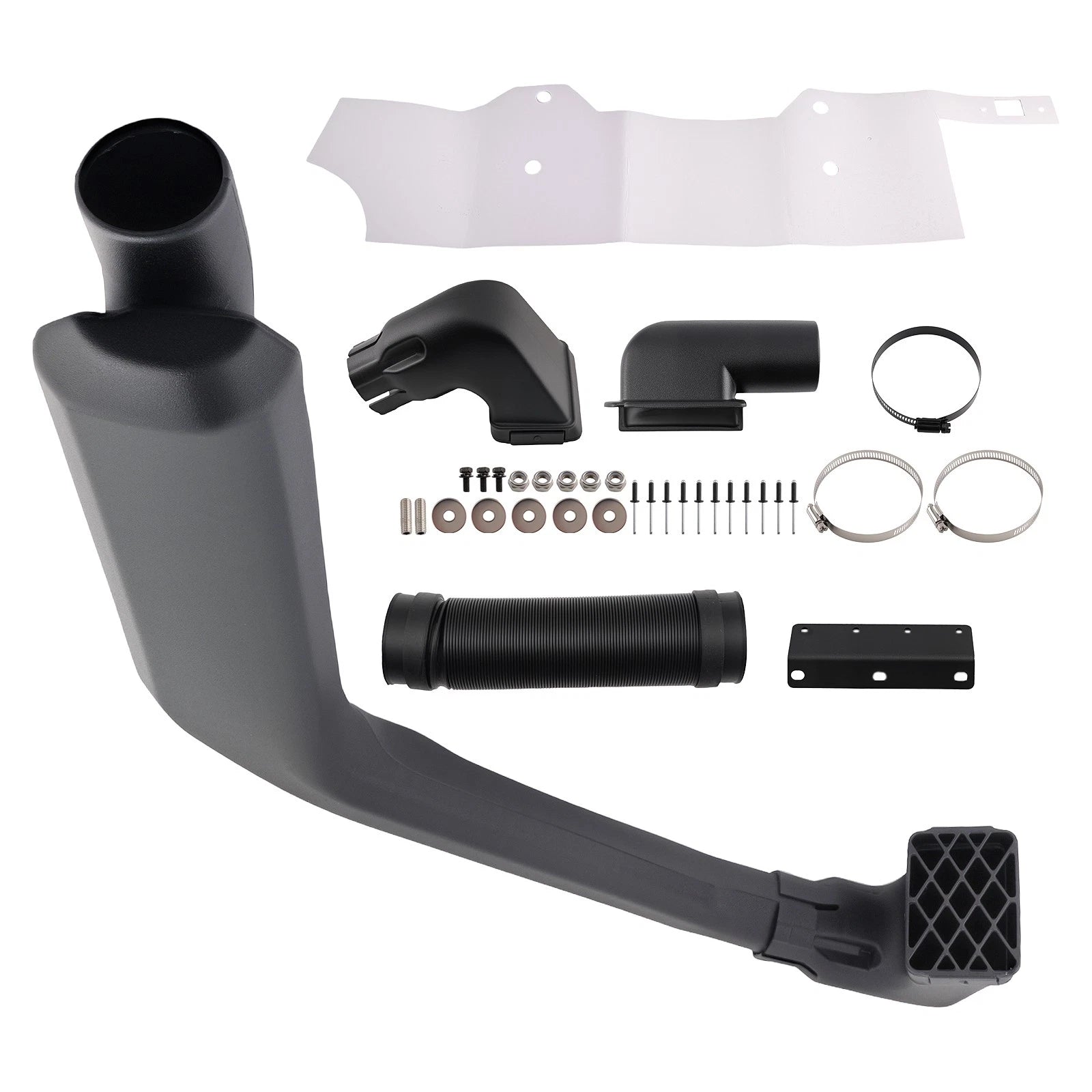 Cold Air Snorkel for Jeep Cherokee XJ (1984–2001) Black LLDPE Kit