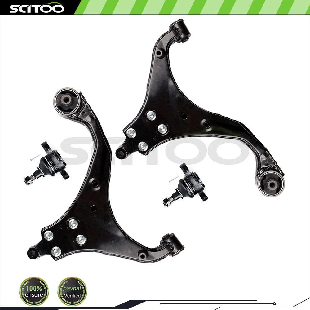 Set of 4 Front Lower Control Arms for Hyundai Tucson (2005–2009) & Kia Sportage (2005–2010)