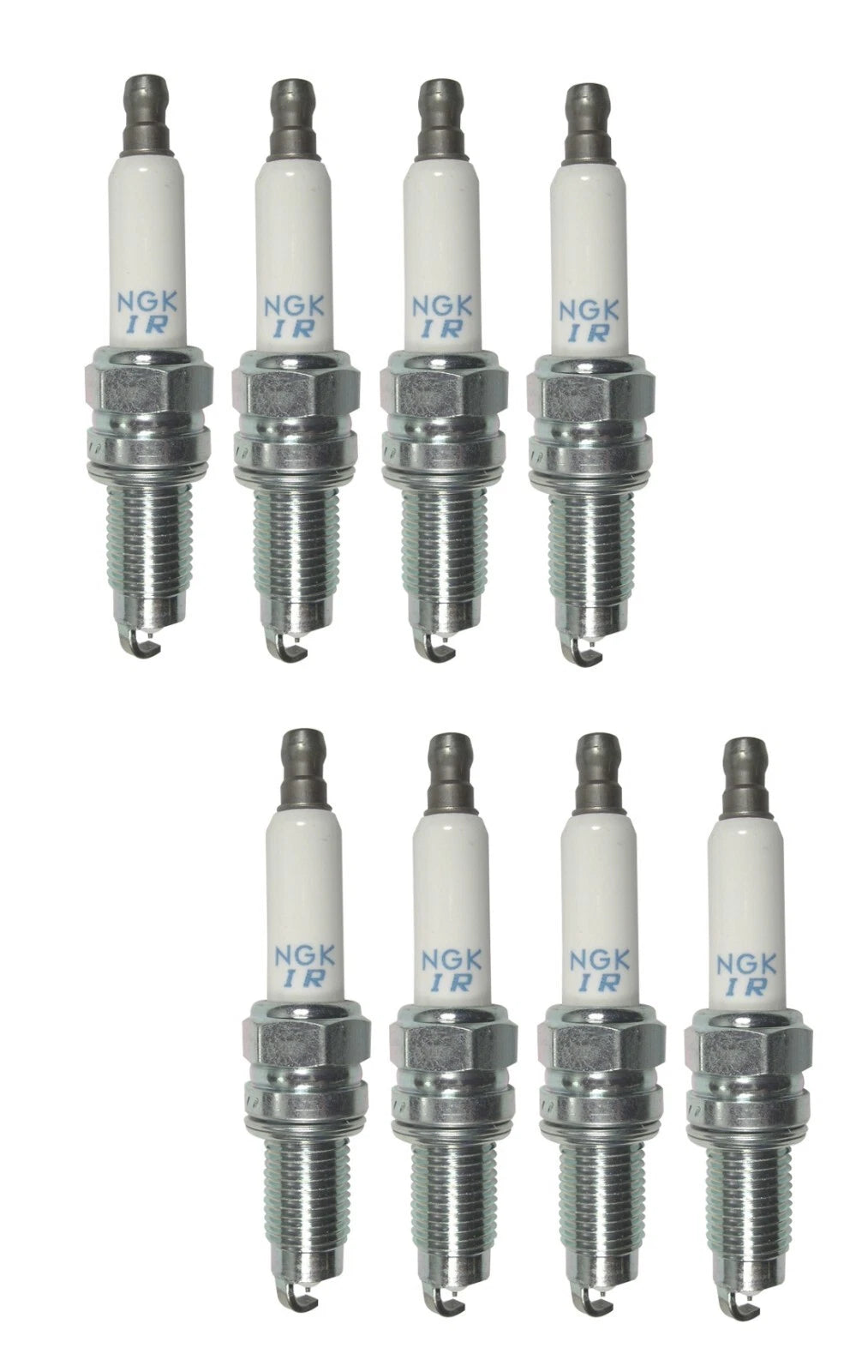 Set of 8 NGK Laser Iridium Spark Plugs (Gap 0.036) for