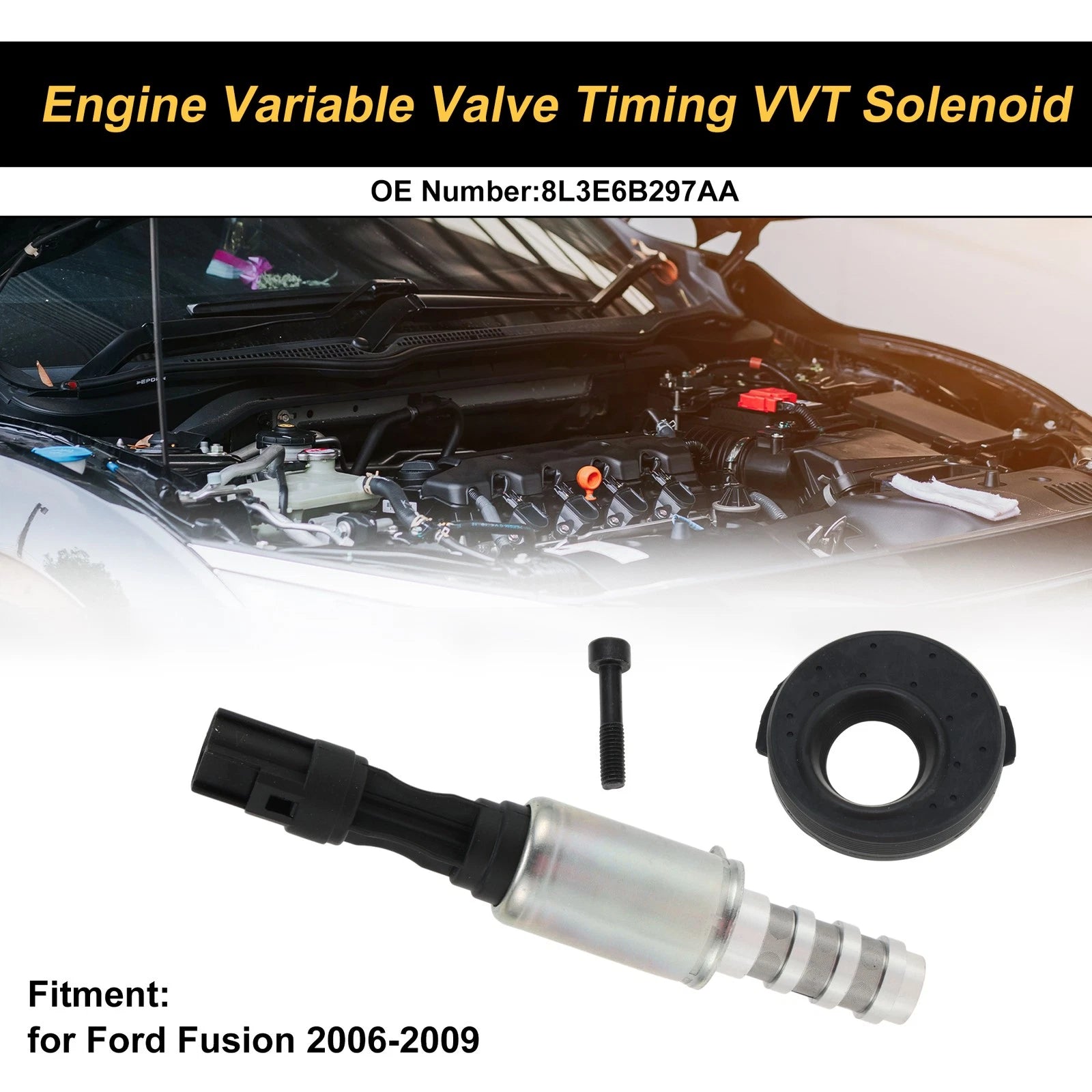 VVT Solenoid for Ford Fusion (2006–2009) No. 8L3E6B297AA