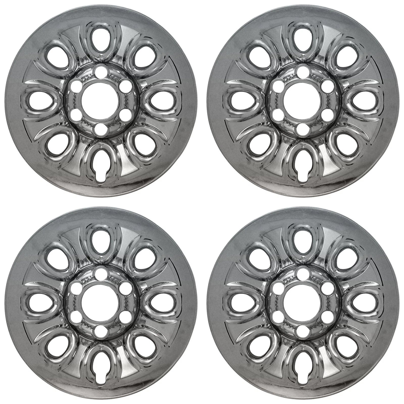 17" Chrome Wheel Skins for 2009-2014 GMC Savana - Upgrade Your Auto UQSK0223