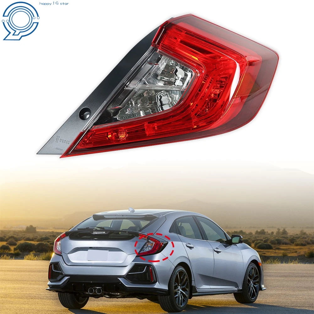 Tail Lamp Light Right Passenger Side for Honda Civic Sedan (2016–2021)