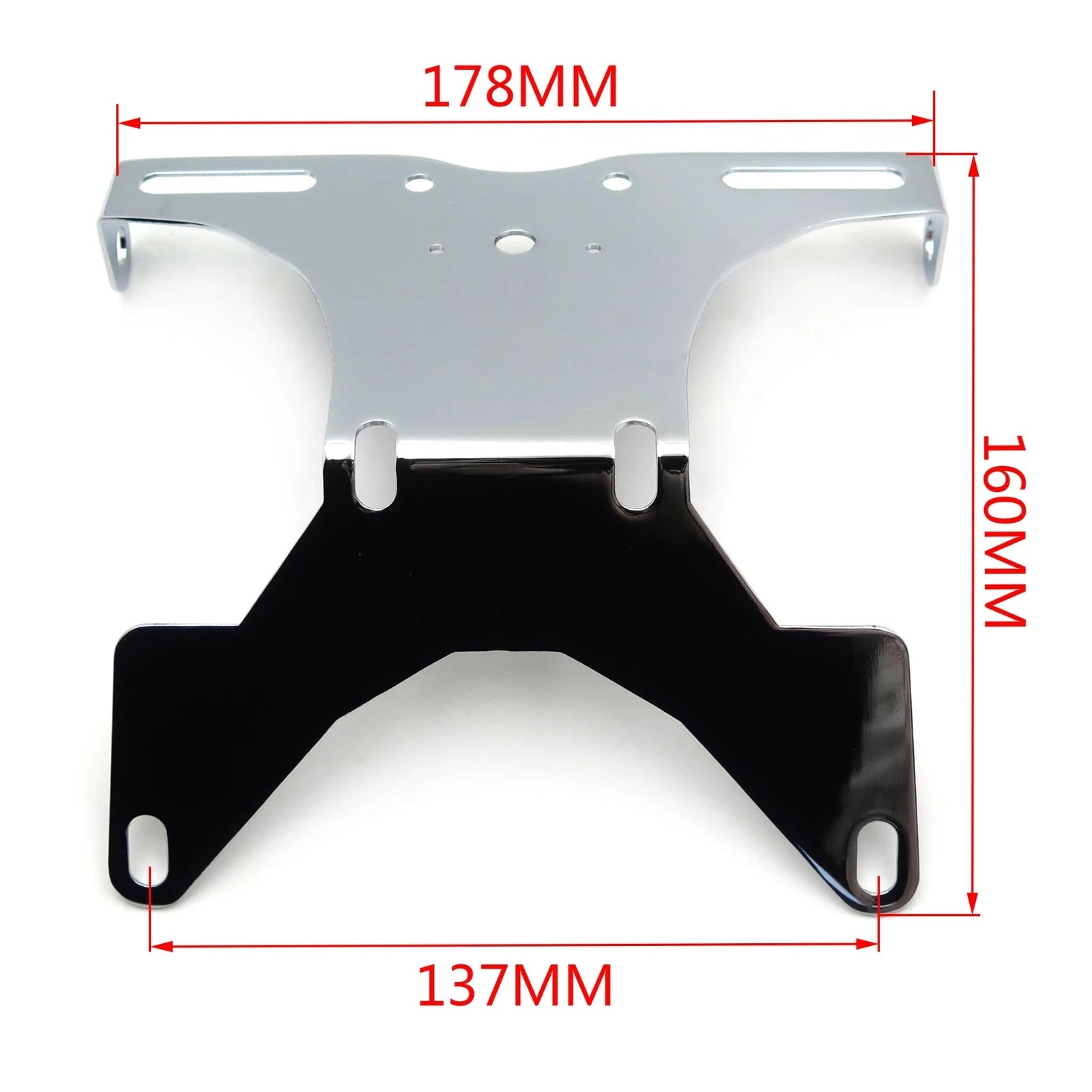 Chrome Fender Eliminator for Suzuki GSXR 1000 (1997–2004)