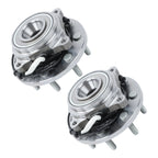 Pair of Front Wheel Bearings & Hubs for RAM 2500 3500 (2014â2018)