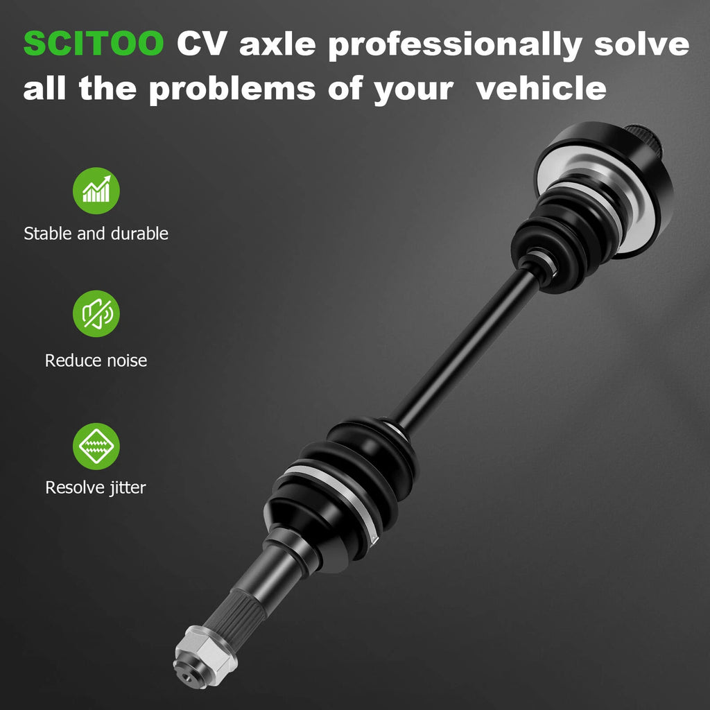 Rear Left CV Joint Axle Shaft for Yamaha Rhino 450 2006-2009, 660 2004-2007