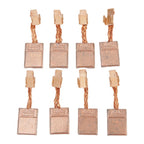 Set of 8 Carbon Brushes for Electric Drill Motor