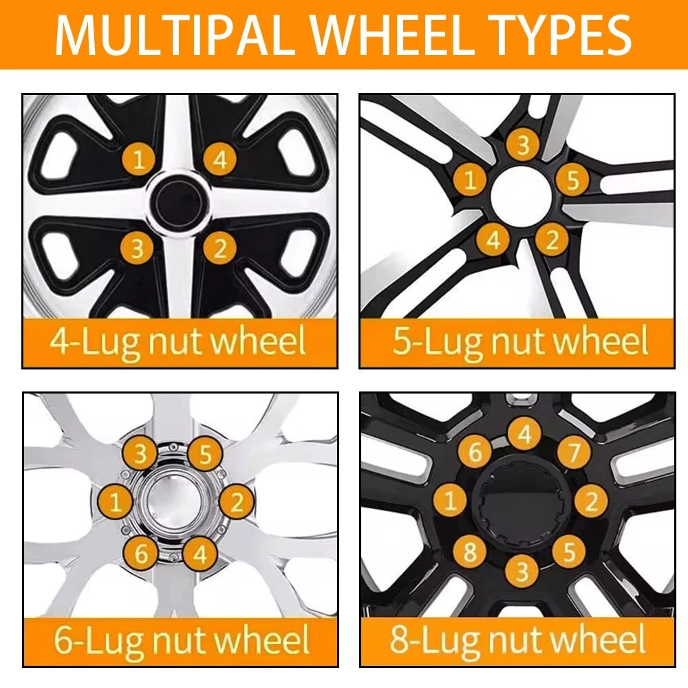 20PCS Extended Open End Steel Wheel Rim Lug Nuts for Honda