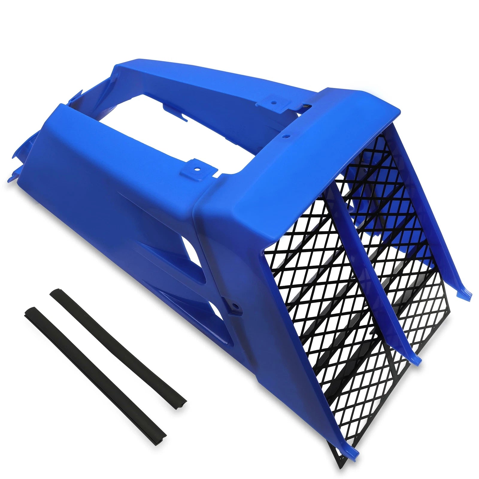 Set of 2 Plastic Gas Tank Side Covers for Yamaha Banshee 350 (1987–2006) Blue