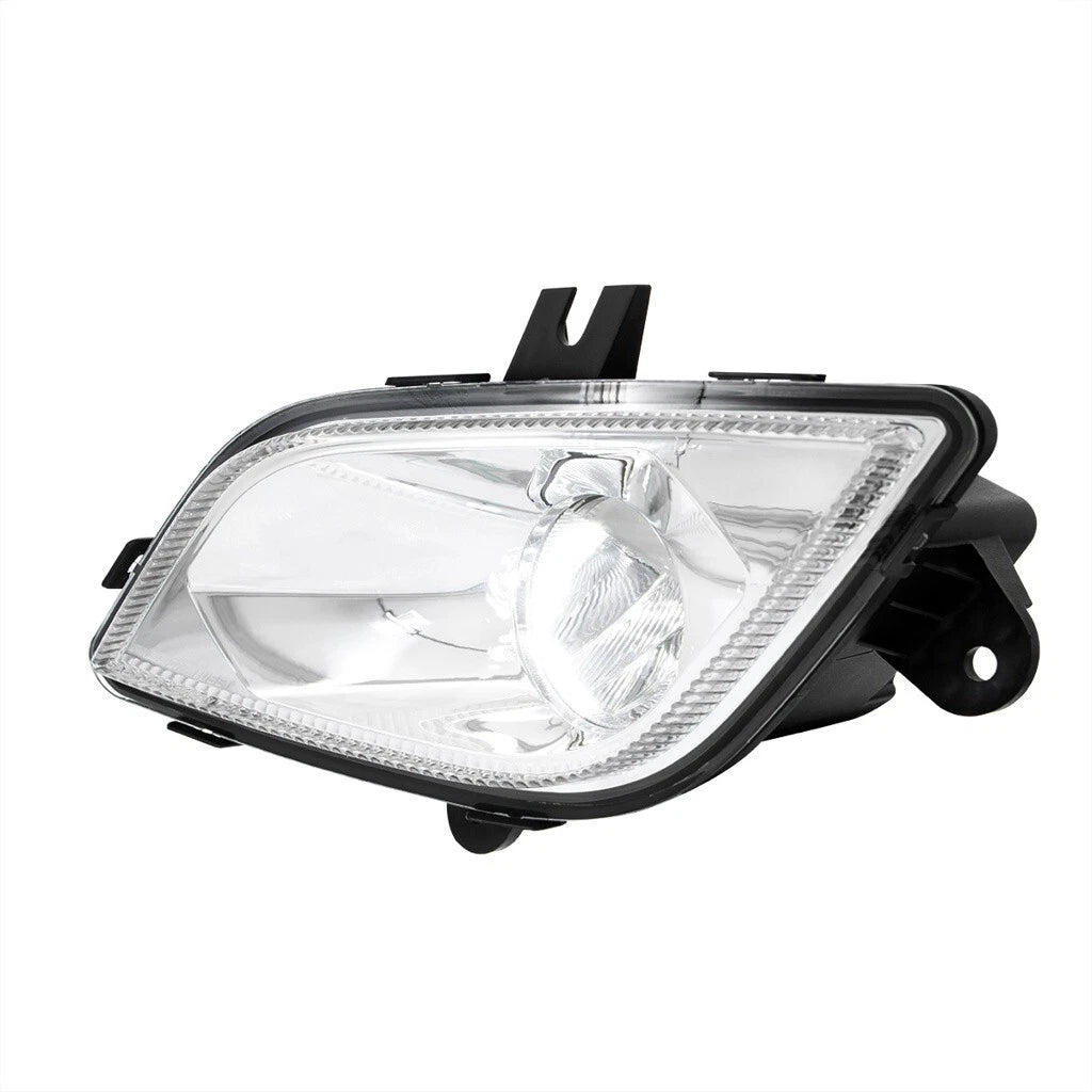 Single LED Fog Light Lamps Chrome Replacement for Freightliner Cascadia (2018–2024)