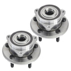 2X Front Wheel Hub Bearing Assembly 513324 for Jeep Grand Cherokee, Dodge Durango