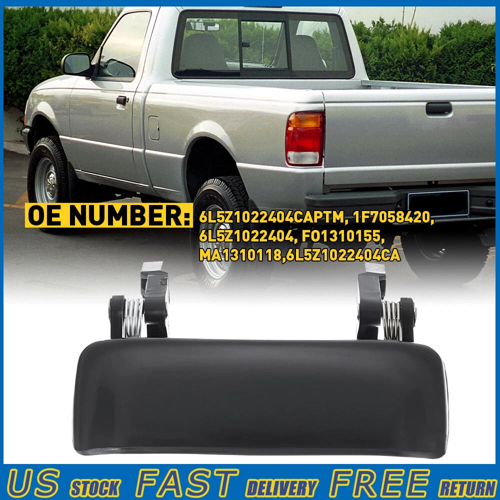 Door Handle for Ford Ranger Mazda B2500 B2300 (2001–2011) Smooth Black