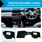 Dash Mat for Mazda CX-30 (2019–2025) Non-Slip Microfiber Leather