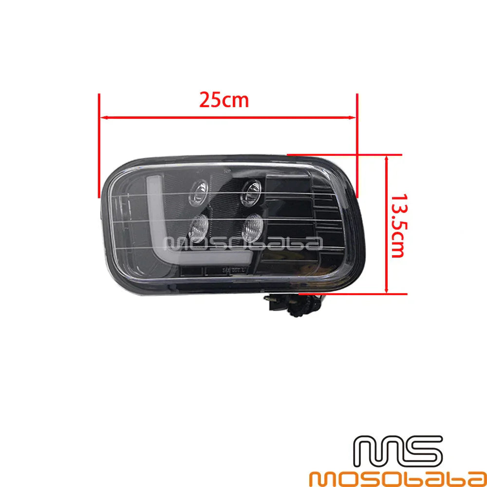 LED Fog Light Assembly for Dodge Ram 1500/2500/3500 (2002-2023)