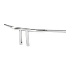 Chrome 1-1/4" Fat 8" Rise T-Bar Handlebar for Harley FLS FLSS FLSTF (2000–2017)
