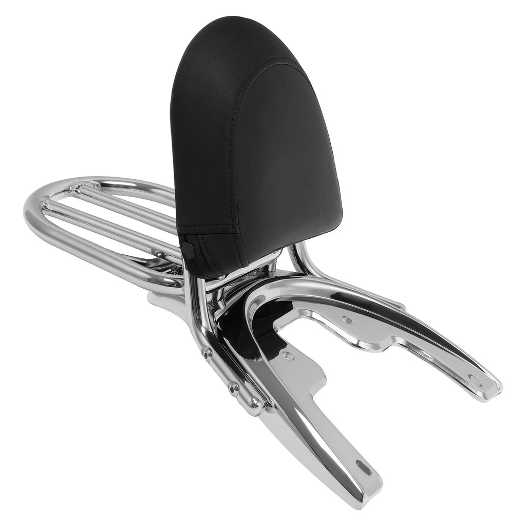 Backrest Pad Sissy Bar Luggage Rack Baseplate for Harley V-Rod (2002–2006)