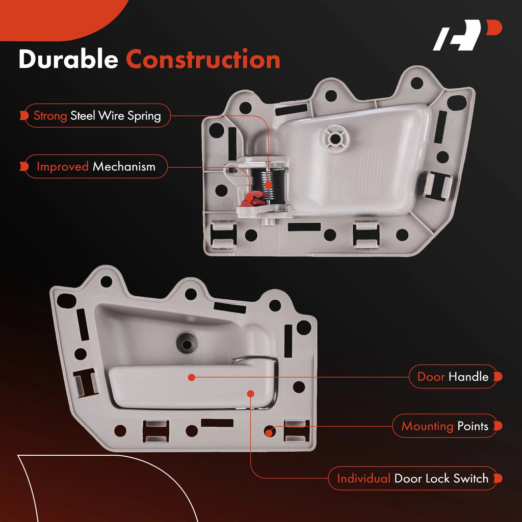 Front Right Interior Door Handle for Jeep Grand Cherokee (2005-2010) Beige