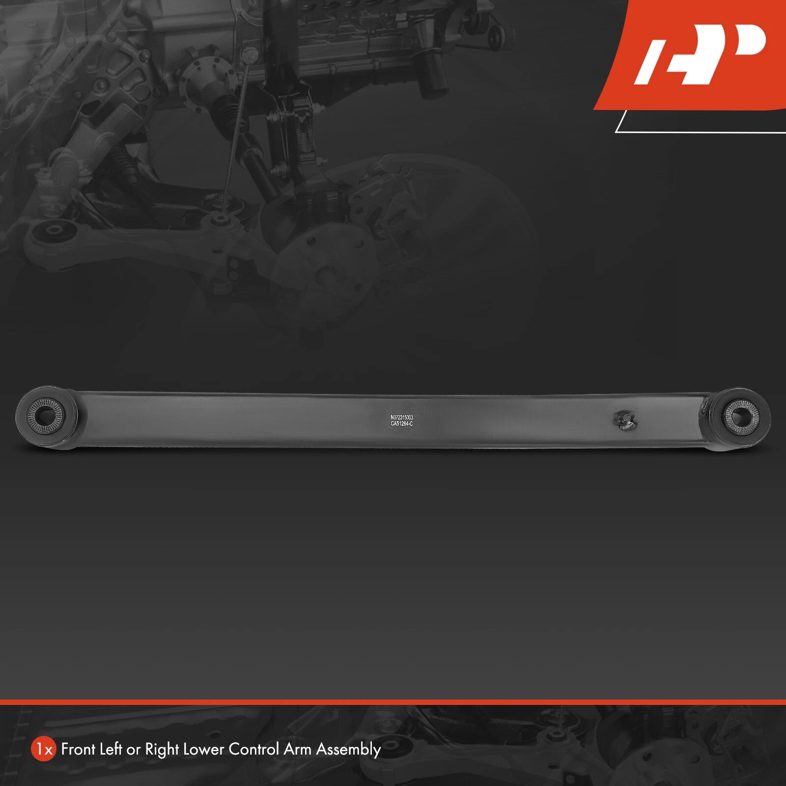 Front Lower Control Arm for Jeep Wrangler JL (2018-2022) & Gladiator JT