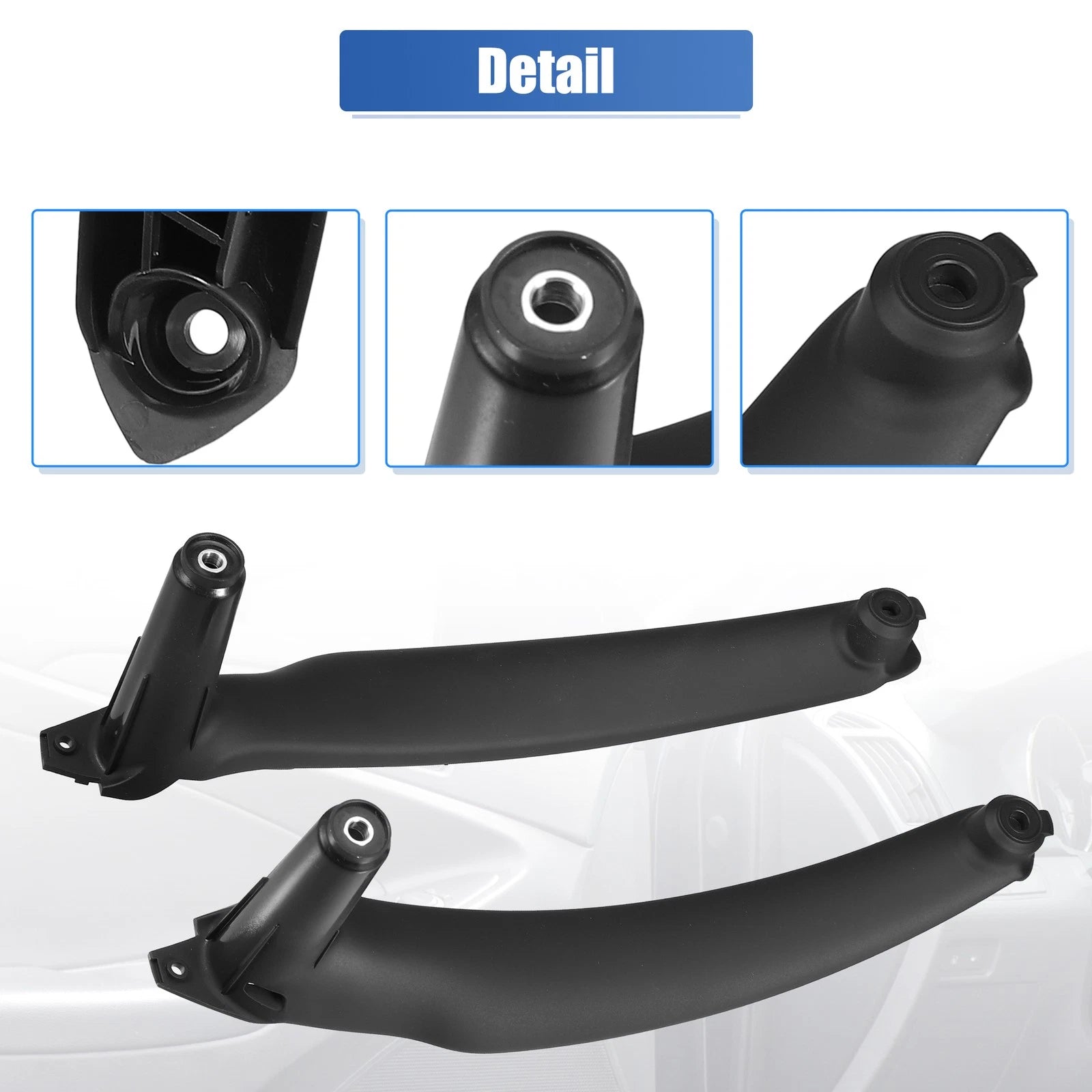 Set of 2 Interior Door Handles for BMW X5 (2007–2013)