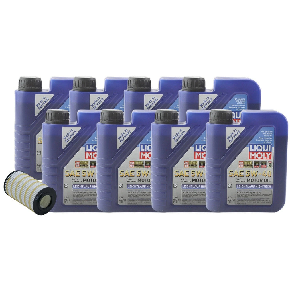 Engine Oil Change Kit 5W40 for Mercedes C219 W203 (2000–2006)