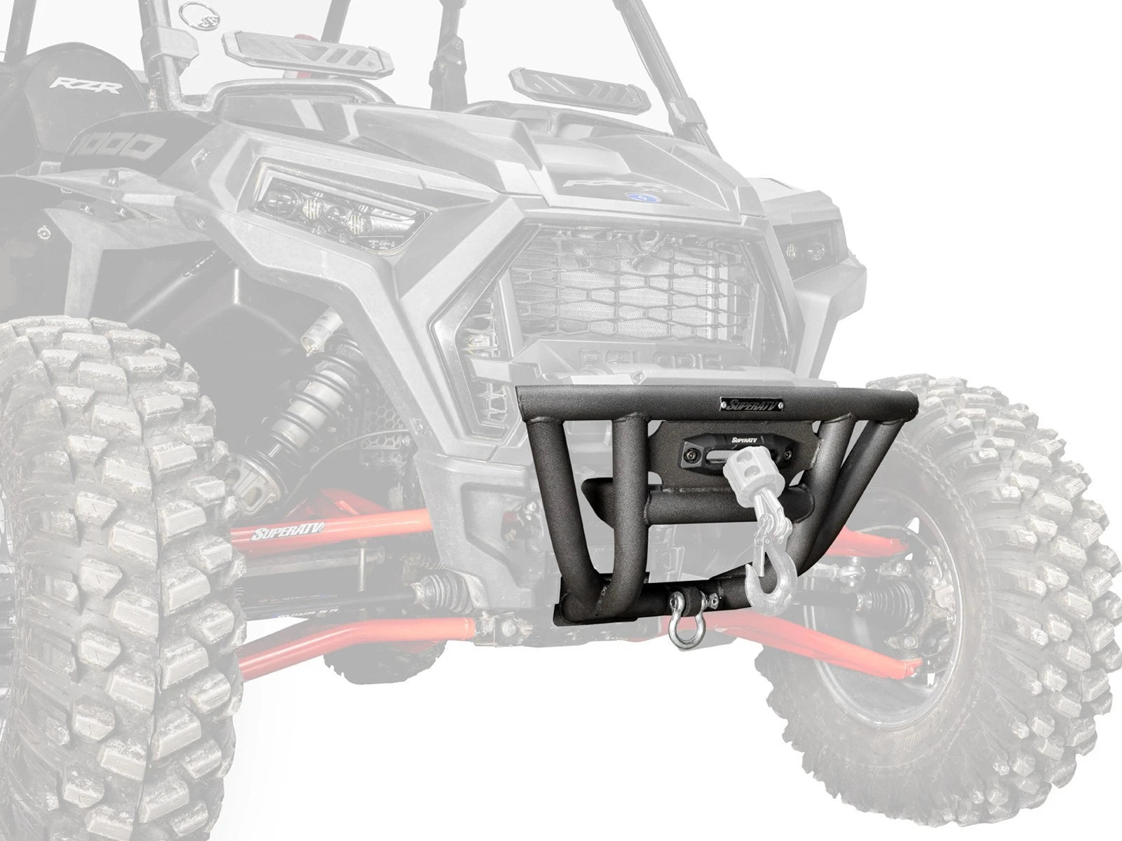 Winch-Ready Front Bumper for Polaris RZR S 900 (See Fitment)