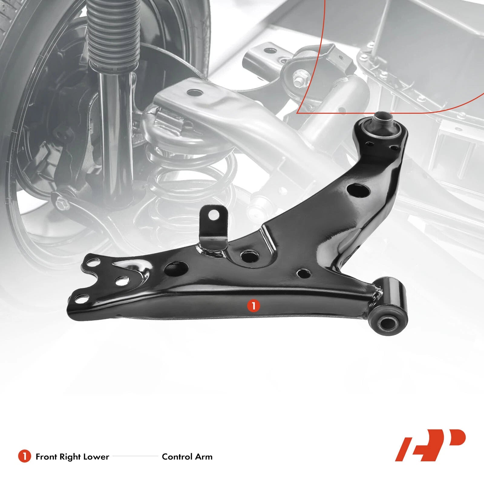 Front Right Lower Control Arm for Toyota Corolla (1996-1998)