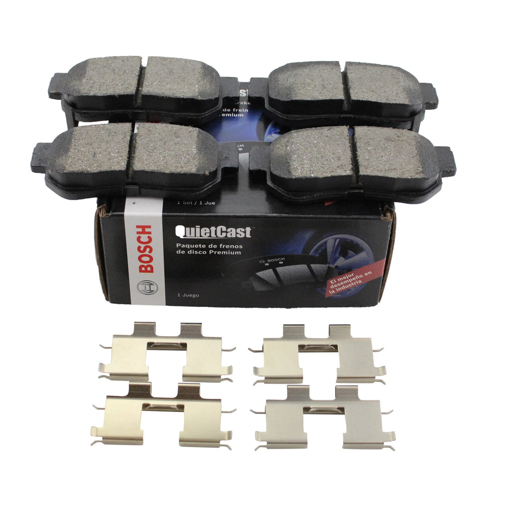 Bosch QuietCast Rear Ceramic Brake Pads for Azera Elantra Sonata (2006–2016)
