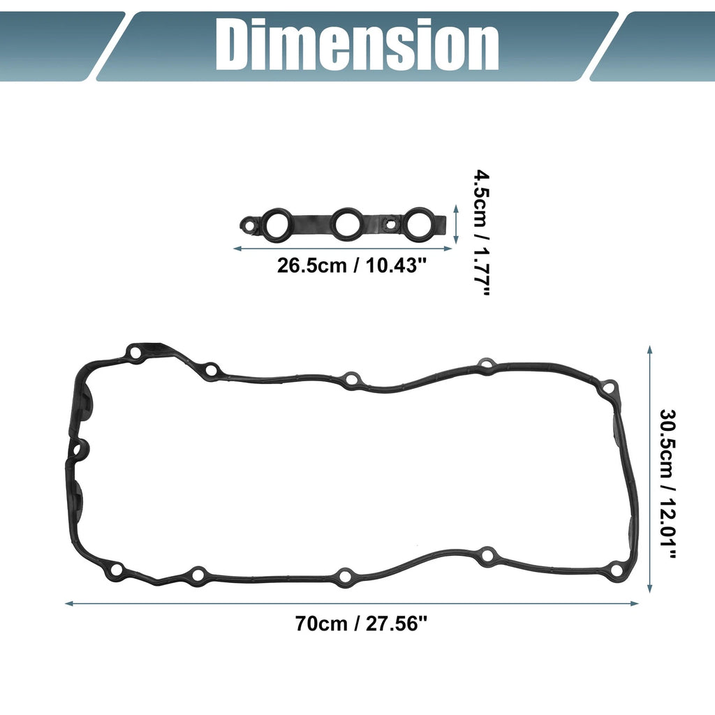 Set of 1 Valve Cover Gasket NO. 11129070990 for BMW 320i (2001–2002), 323Ci (2000)