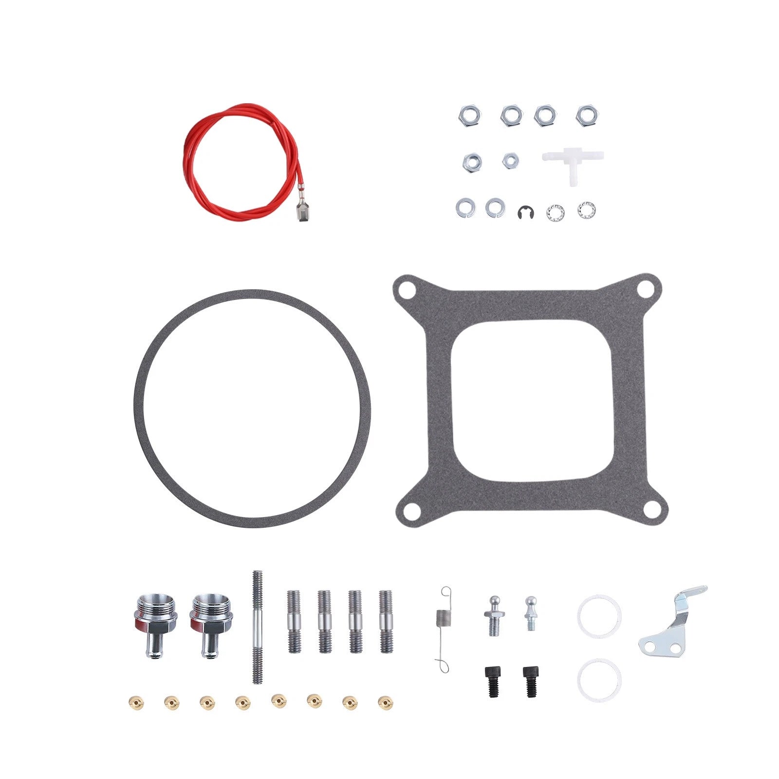 4-Barrel Carburetor 650 CFM & Gasket Kit for 4150 Diecast (BR-67277)
