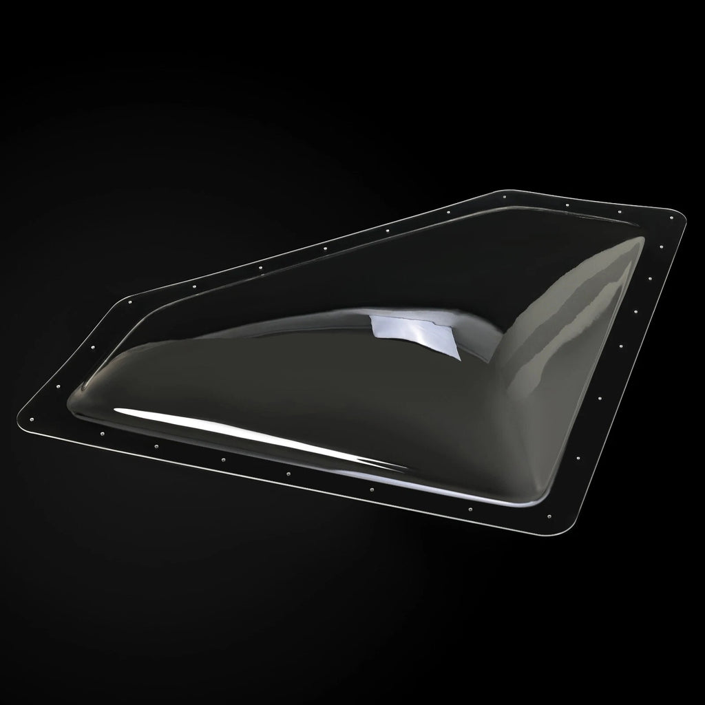 32" x 10" Clear Plastic Skylight Cover for Travel Trailer RV