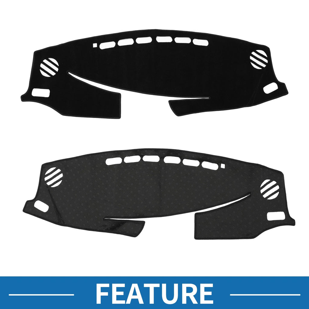 Dashboard Cover Mat for Lexus ES ES350 ES300h (2013–2018) Sun Protector Black