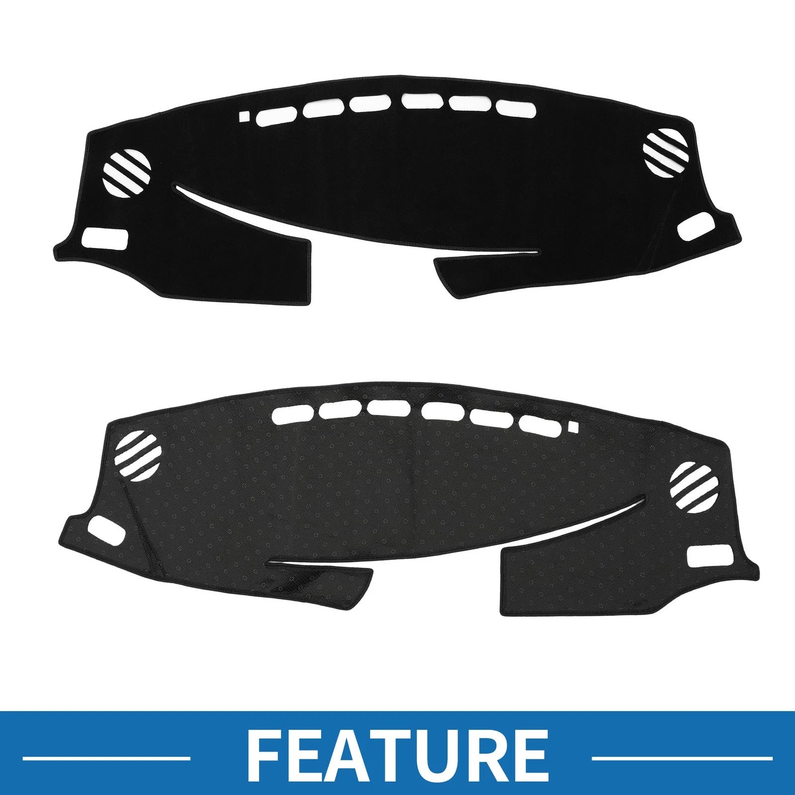 Dashboard Cover Mat for Lexus ES ES350 ES300h (2013–2018) Sun Protector Black