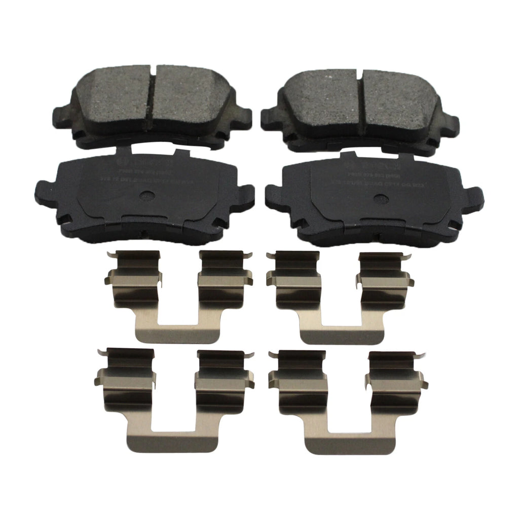 Bosch QuietCast Rear Ceramic Brake Pads for Audi A3 A4 A6 TT, VW GTI Jetta Tiguan (2006–2023)