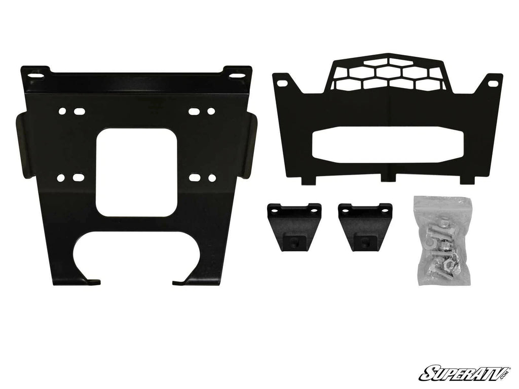4500 lb Winch & Mounting Plate for Polaris RZR XP 1000 (2014–2018)