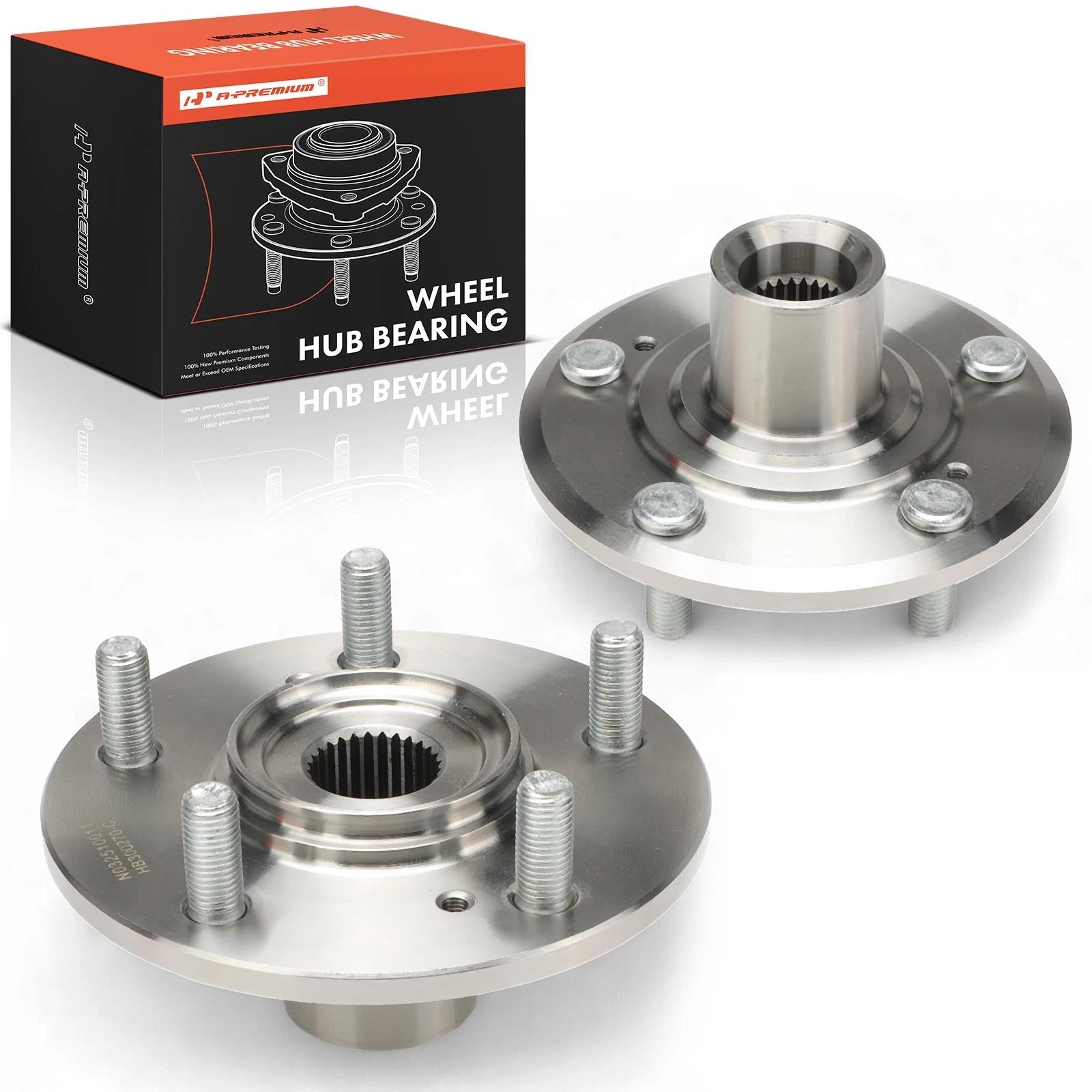 2X Front Wheel Hub for Honda CR-V Prelude (1997–2001)