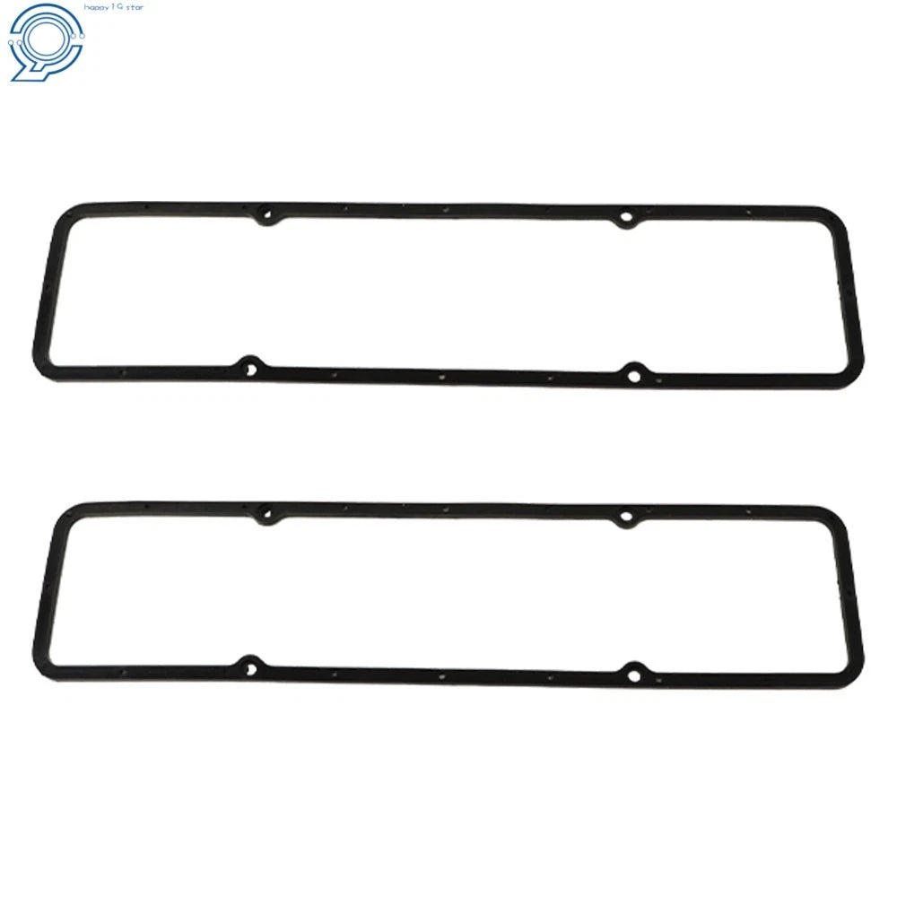 Set of 2 Intake Valve Cover Gaskets for Chevy SBC 283 305 327 350 400