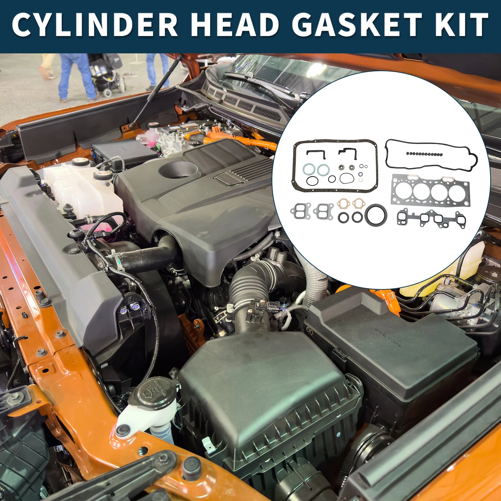 Cylinder Head Gasket Kit No. 411111026 for Toyota 2E (1 Set)