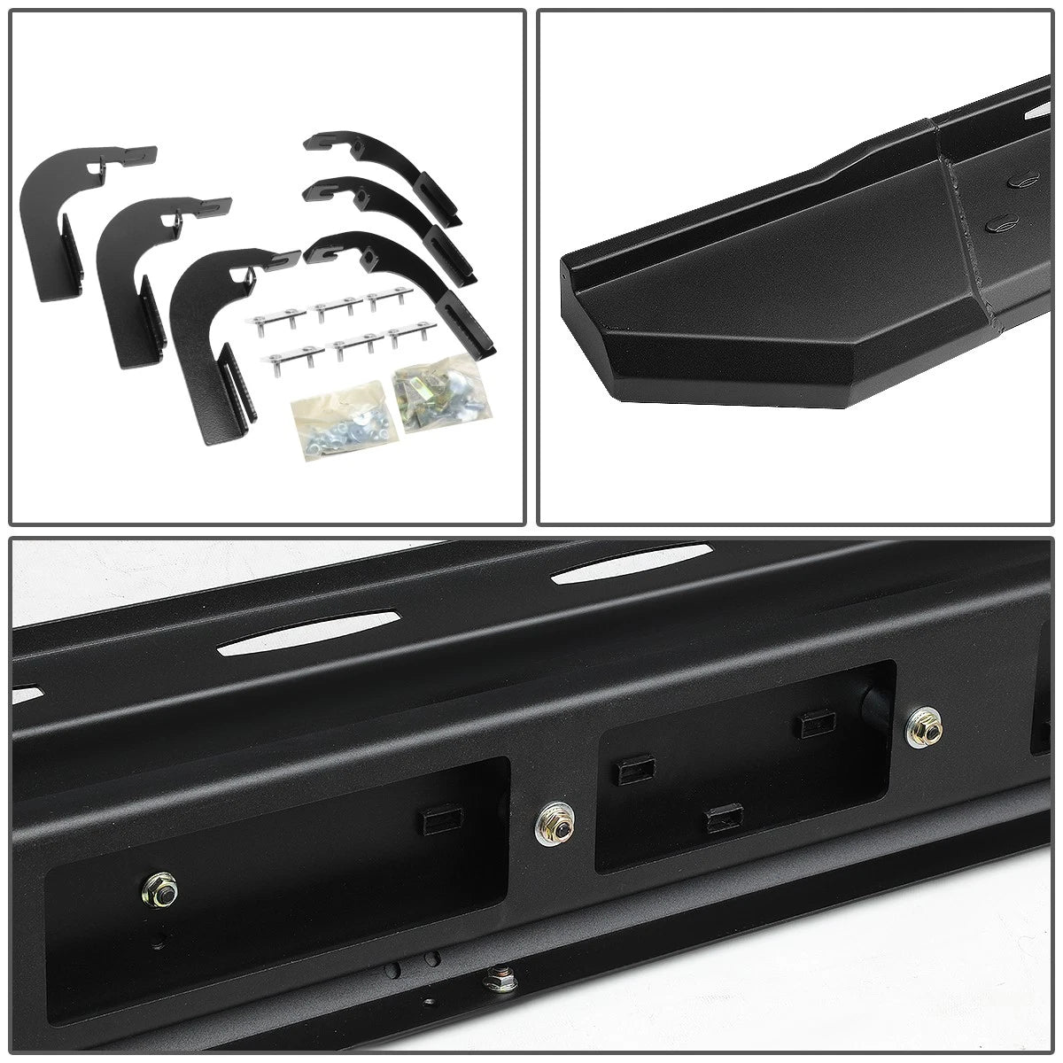 Set of 2 Side Running Board Step Bars for Chevy Colorado/GMC Canyon (2015–2024)