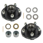 Spindle with Trailer Bearing Kit for Trailer Hub (2000 lbs, 5 on 4.5)