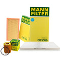 Mann Oil Air Paper Cabin Filter Service Kit for BMW X5 E53 (2001–2006)