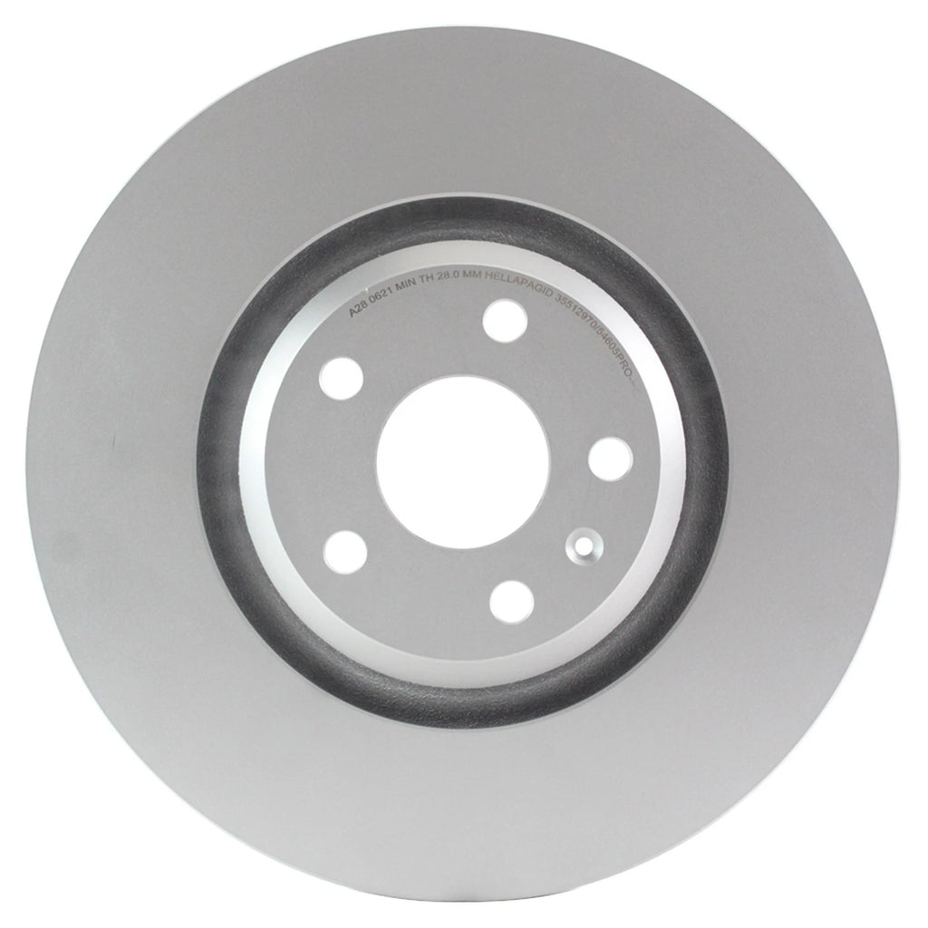 Hella Front Disc Brake Rotor for Audi TT TTS Quattro (2000–2015)