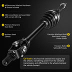 2Pcs Front CV Axle Shaft for Polaris Sportsman 400 600 700