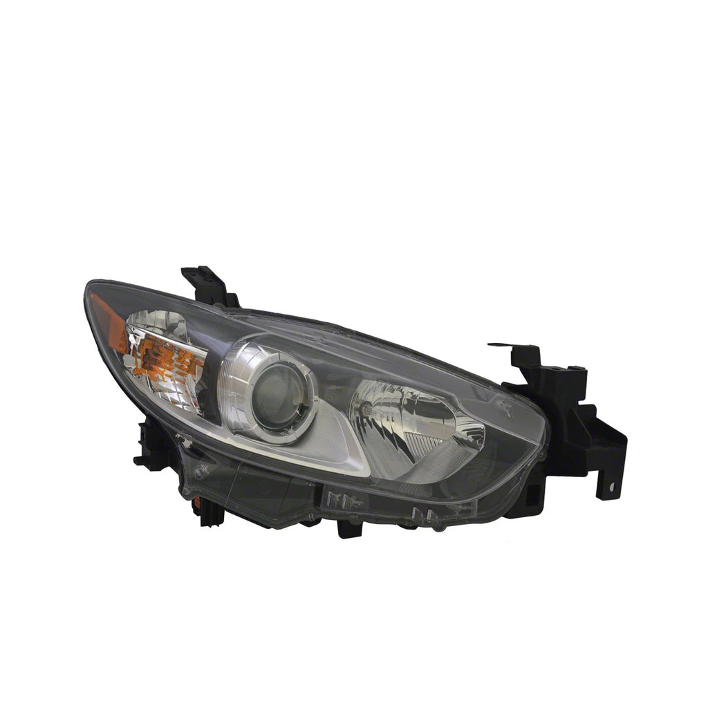 Passenger Side Halogen Headlight Lens Housing for Mazda 6 (2014–2017)