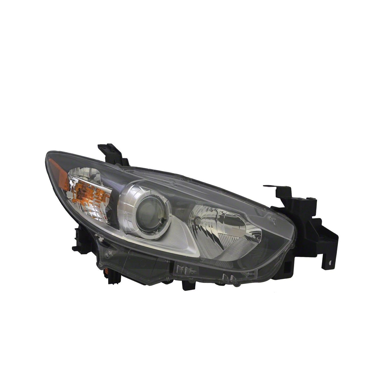 Passenger Side Halogen Headlight Lens Housing for Mazda 6 (2014–2017)