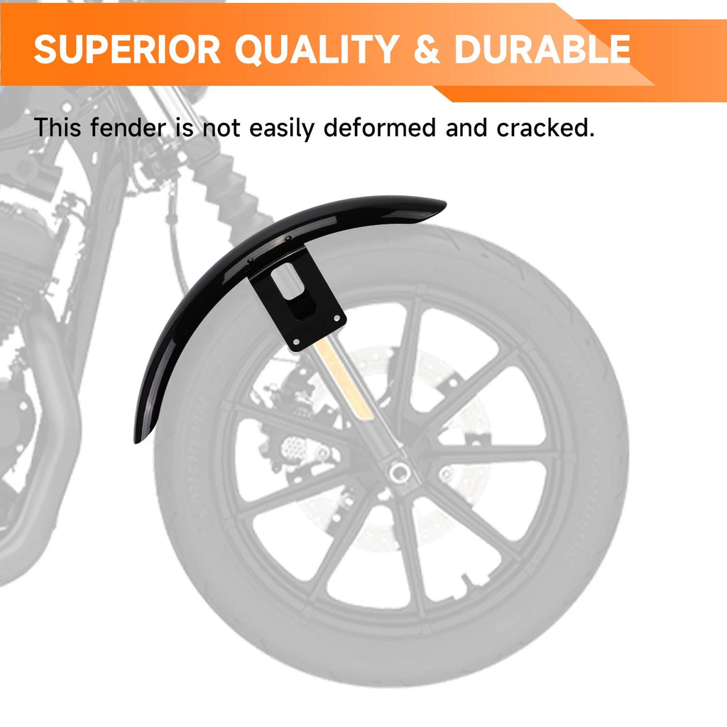 Front Fender Mudguard Cover for Harley Sportster 883 1200 (2004–2023)