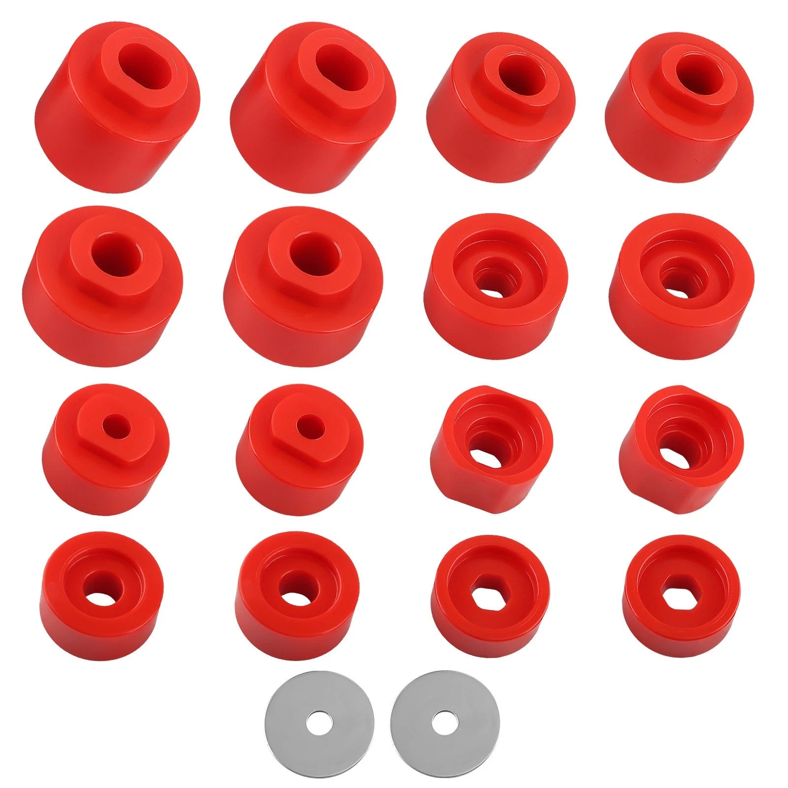 Red Body Cab Mount Bushing Kit for Ford Explorer Sport Trac (2001–2005)