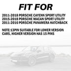 Driver Side Window Switch for Porsche Panamera Cayenne (2011–2018) 7PP959858AEDML H