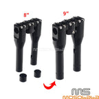 1'' Handlebar 8'' Riser for Harley Softail Slim FLSL, Dyna (2012-2023)